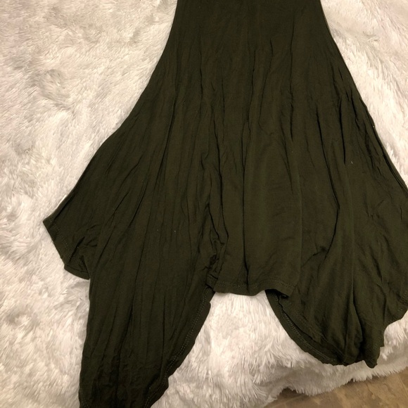 Flow green dress - Picture 2 of 2